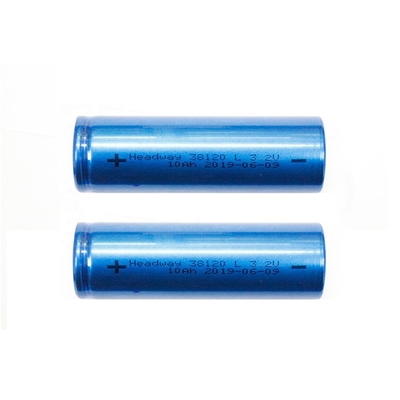 Headway 38120L 3.2V 10Ah Lithium Battery Rechargeable LiFePO4 Cell