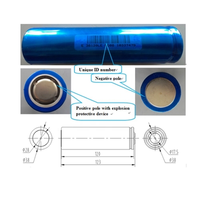 Headway 38120L 3.2V 10Ah Lithium Battery Rechargeable LiFePO4 Cell