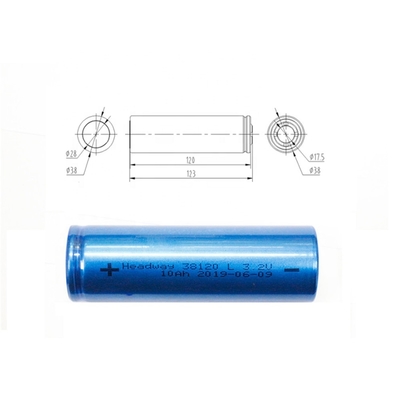 Headway Brand OEM Factory Headway Grade a Battery Cell 38120S Rechargeable Battery  3.2V 10Ah Lithium Battery