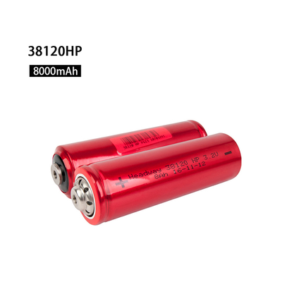Headway 38120HP 3.2V 8Ah Original Manufacturer Super High Rate 30C Discharge Rate LFP Cylindrical Battery Cell