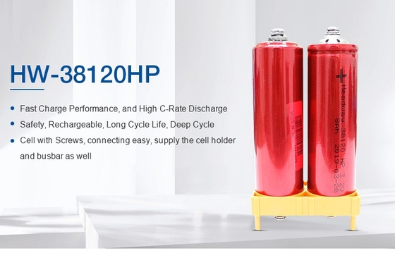 Headway 38120HP 3.2V 8Ah Original Manufacturer Super High Rate 30C Discharge Rate LFP Cylindrical Battery Cell